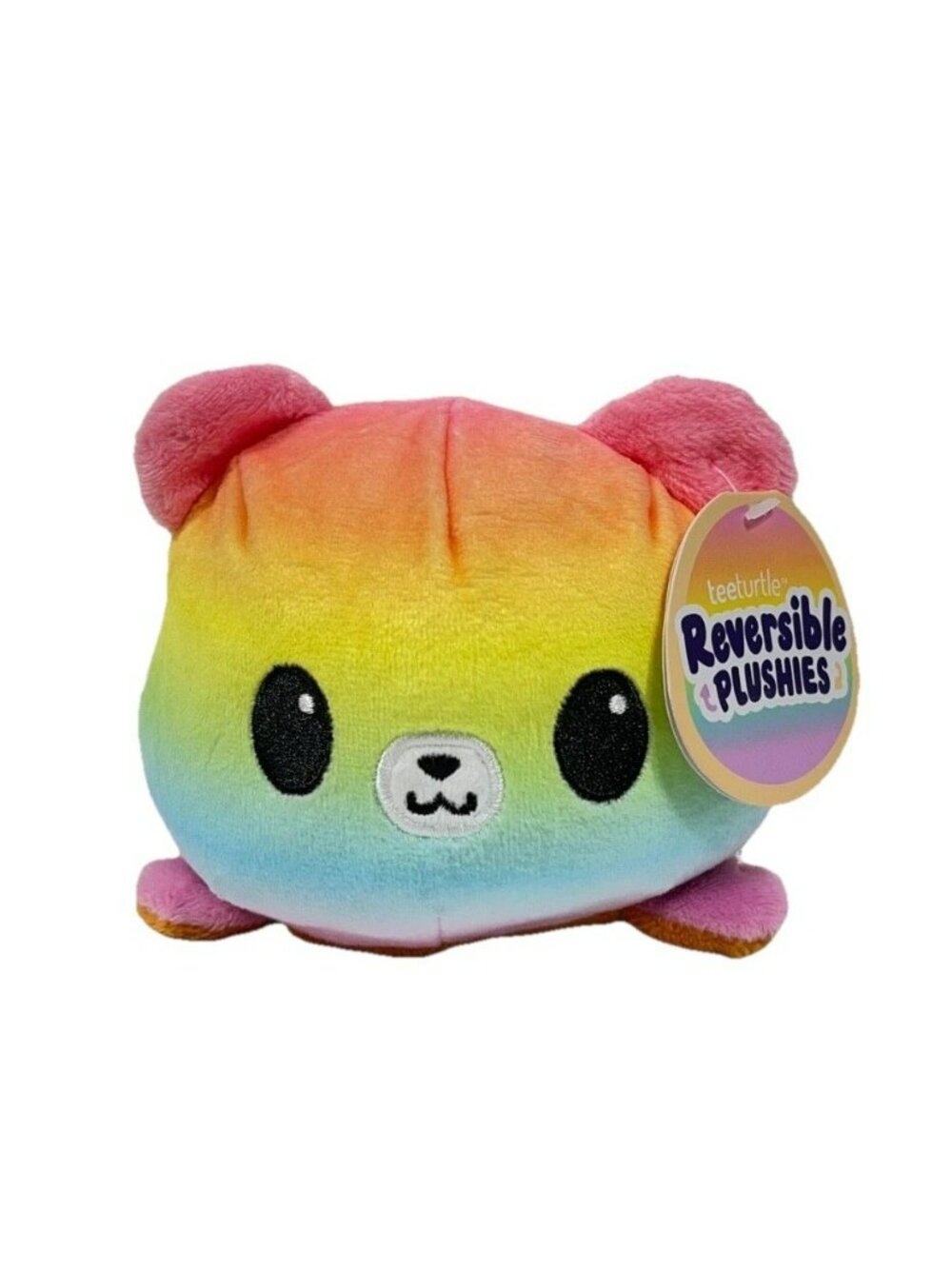 TeeTurtle Bear 4" Reversible Plush